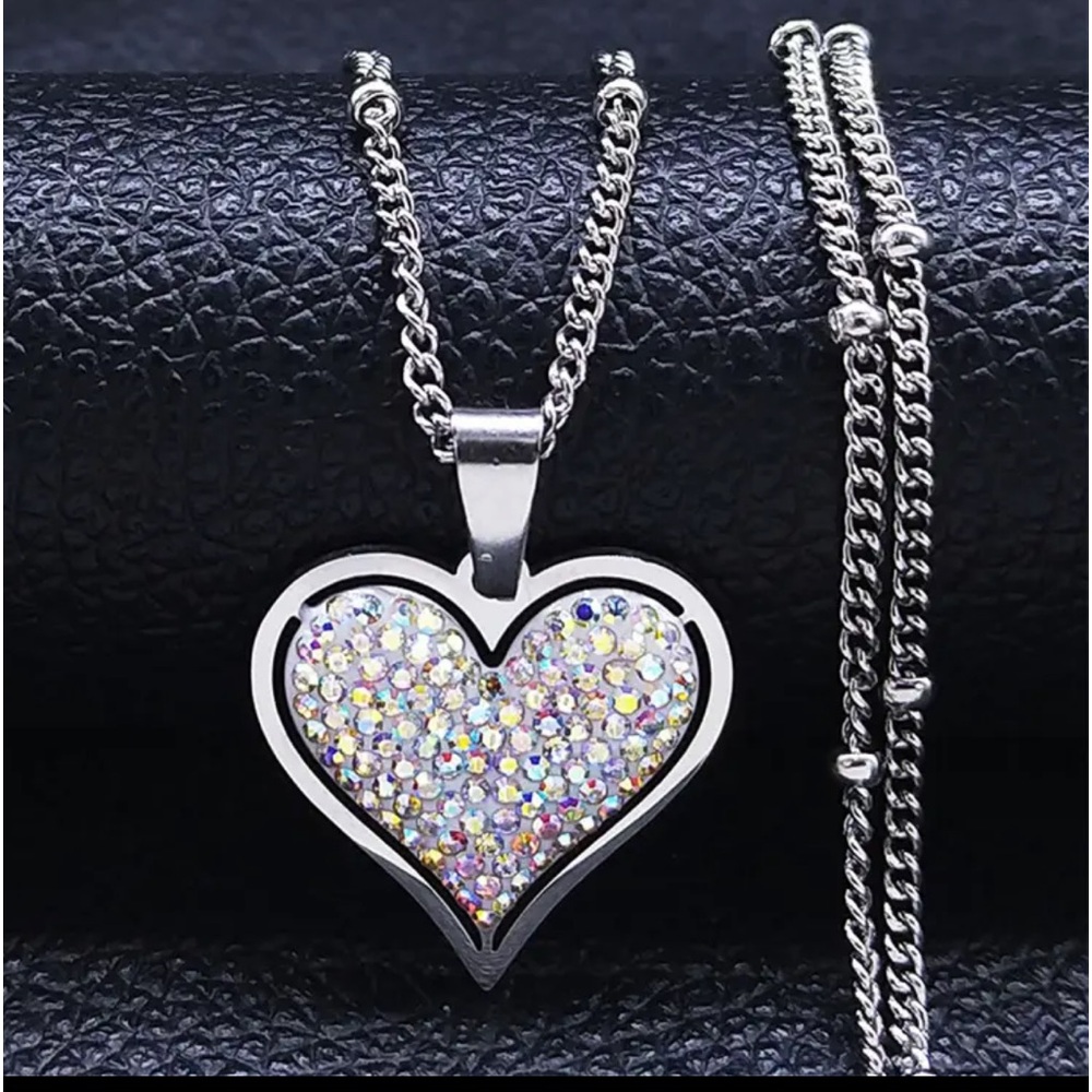 Sterling Silver Heart Necklace